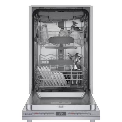 18" Bosch  44 dB Decibel Level 6 Wash Cycles 3 Loading Racks Dishwasher - SPX68B55UC