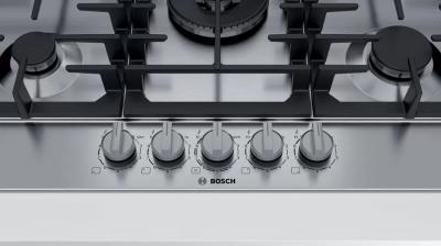 Bosch 800 Series Gas Cooktop in Stainless Steel - NGM8657UC