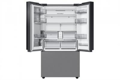 36" Samsung 3 Door Bespoke French Door Refrigerator With Beverage Center - RF24BB6600QLAA