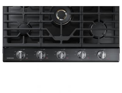 30" Samsung Gas Cooktop With 22K BTU Dual Power Burner - NA30N7755TG