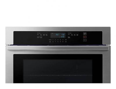 30" Samsung 5.1 Cu. Ft. Wall Oven with Wi-Fi Connectivity in Stainless Steel - NV51T5512SS