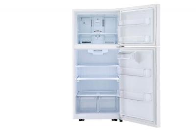 30" LG 20 Cu. Ft. Top Mount Refrigerator In White - LTCS20020W