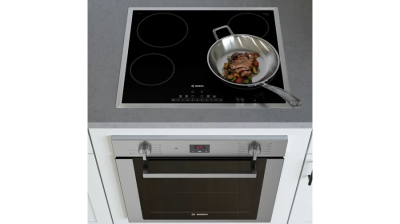 Bosch 6 Serie Electric Cooktop in Black Surface Mount with Frame - NET5469SC