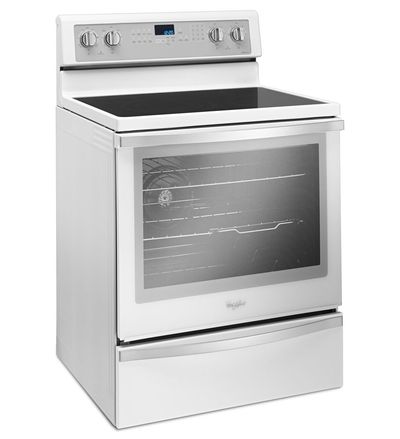 30" Whirlpool 6.4 Cu. Ft. Freestanding Electric Range With True Convection - YWFE745H0FS