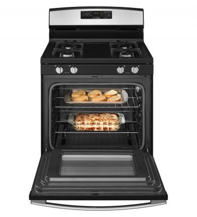 30" Amana 5.0 Cu. Ft. Gas Range With Self-Clean Option - AGR6603SFW