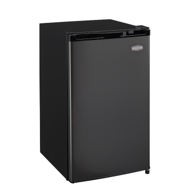 19" Marathon Deluxe 4.5 Cu.ft. Capacity Refrigerator in Black steel - MAR45BLS-1