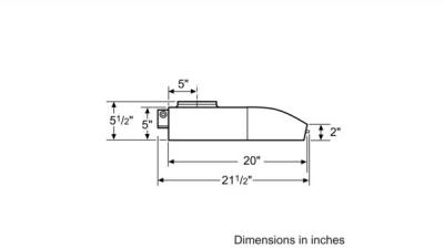 36" Bosch 300 Series Under Cabinet Wall Hood Stainless Steel - DUH36152UC