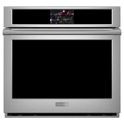 30" Monogram 5.0 Cu. Ft. Statement Collection Built In Single Wall Oven - ZTS90DPSNSS