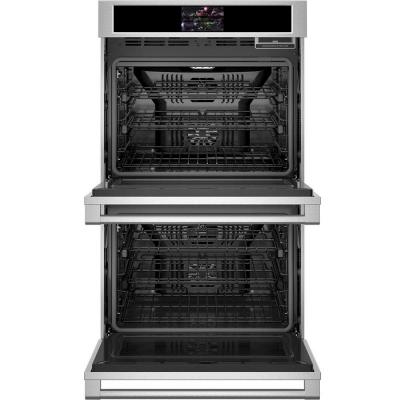 30" Monogram 10.0 Cu. Ft. Statement Collection Electric Convection Double Wall Oven - ZTDX1DPSNSS