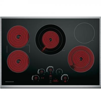 30" Monogram Touch Control Electric Cooktop - ZEU30RSJSS