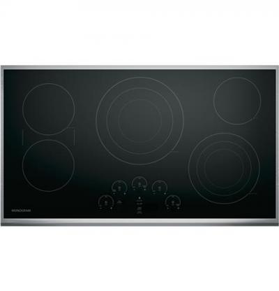 36" Monogram Electric Cooktop - ZEU36RSJSS