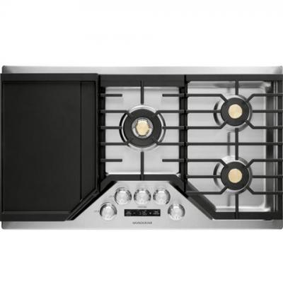 36" Monogram Deep-Recessed Gas Cooktop (Natural Gas) - ZGU36ESLSS