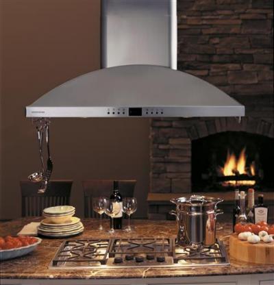 42" Monogram High Performance Island Hood - ZV1050SFSS