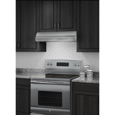 30" Broan 4-Way Convertible Under-Cabinet Range Hood With 270 Max CFM In Stainless Steel - BXT130SSC