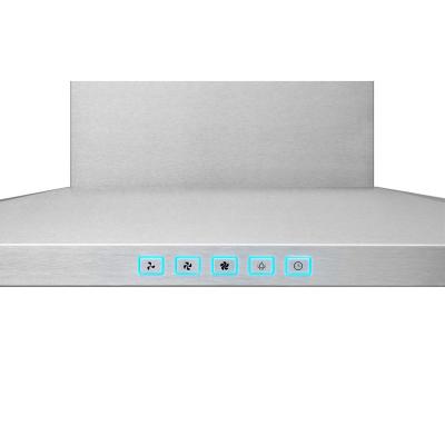 30" Broan Convertible Wall-Mount Pyramidal Chimney Range Hood With 450 MAX CFM - BWS1304SS