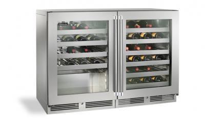 48" Perlick Signature Series Dual-Zone Wine Reserve - HP48WWS33L3R