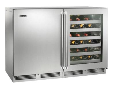 48" Perlick Signature Series Dual-Zone Wine Reserve - HP48WWS32L4R