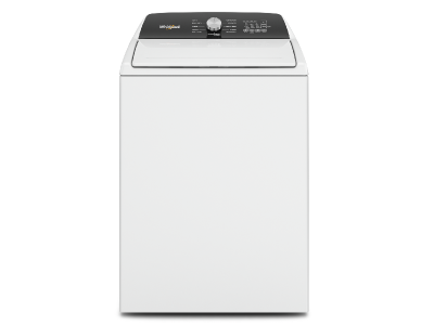 28" Whirlpool 5.2 Cu. Ft. Top Load Agitator Washer with Built-In Faucet - WTW5015LW