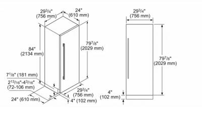 30" Thermador Panel Ready Built-In Refrigerator - T30IR905SP