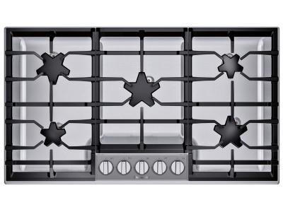 36" Thermador Masterpiece Pedestal Star Burner Gas Cooktop - SGSP365TS