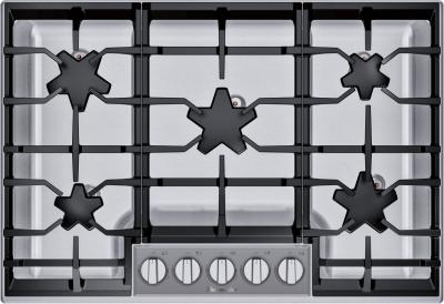 30" Thermador 5 Burner Gas Cooktop - SGSXP305TS