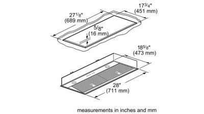 30" Masterpiece Series Custom Hood Insert - VCI230DS