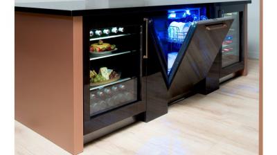 24" Thermador Under-Counter Glass Door Refrigerator - T24UR900RP