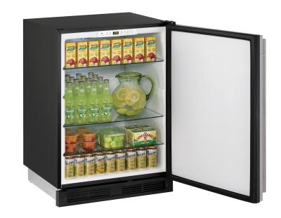 24" U-Line 1000 Series Solid Door Refrigerator - U1224RINT00B