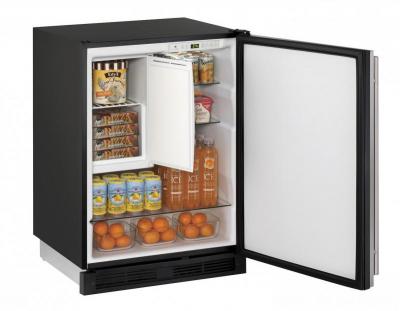 24" U-Line 1000 Series Built-In Compact Refrigerator - U1224RFINT00B