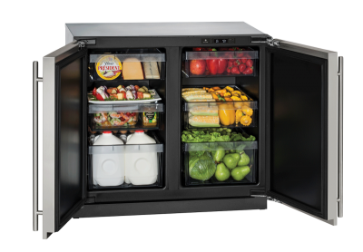 36" U-Line Modular 3000 Series Solid Door Compact Refrigerator Refrigerator - U3036RRS00B