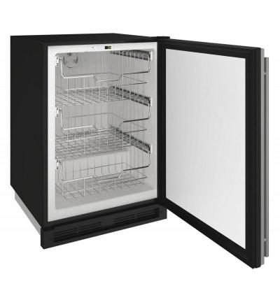 24" U-Line 1000 Series Freestanding Convertible Freezer - U1224FZRB00A