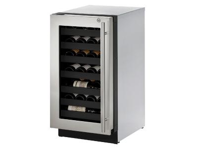 18" U-Line Modular 3000 Series Built-In Wine Cooler - U3018WCS15B