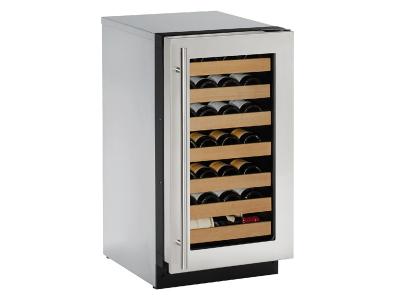 18" U-Line 2000 Series Built-In Wine Cooler - U2218WCS00B