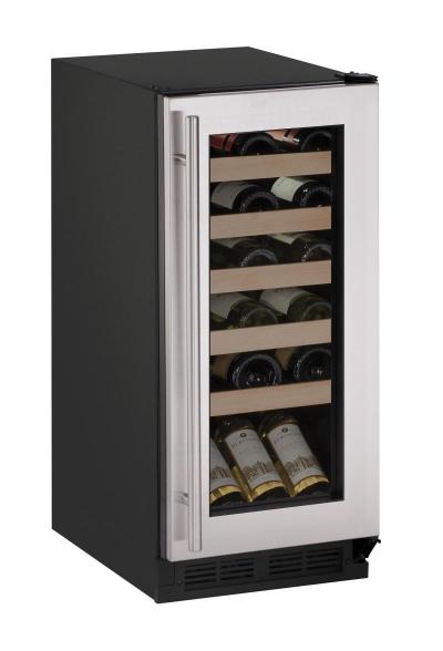 15" U-Line 1000 Series  Wine Cooler - U1215WCS00B