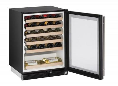 24" U-Line 1000 Series Wine Captain Cooler - U1024WCS00B