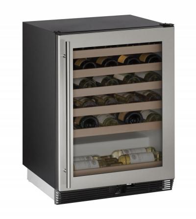 24" U-Line 1000 Series Wine Captain Cooler - U1024WCS00B