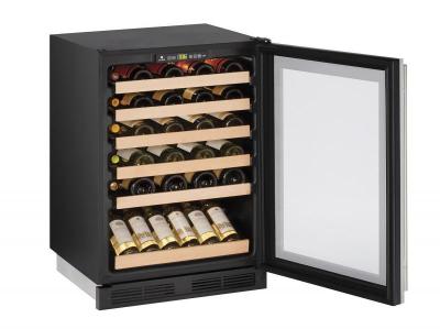 24" U-Line 1000 Series Built-In Wine Cooler - U1224WCB00B