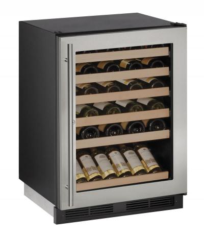 24" U-Line 1000 Series Built-In Wine Cooler - U1224WCB00B