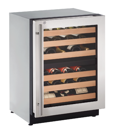 24" U-Line 2000 Series Built-In Wine Cooler - U2224ZWCINT00B