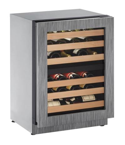 24" U-Line Independent Dual-Zone Wine Cellar - U2260ZWCINT00B