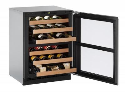 24" U-Line Independent Dual-Zone Wine Cellar - U2260ZWCINT00B