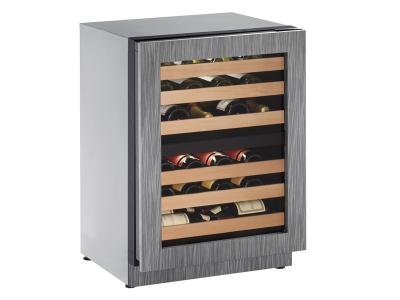 24" U-Line Independent Dual-Zone Wine Cellar - U2260ZWCINT00B