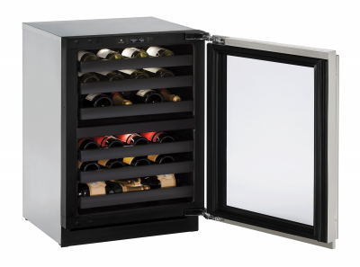 24" U-Line Modular 3000 Series Built-In Wine Cooler - U3024ZWCINT00B