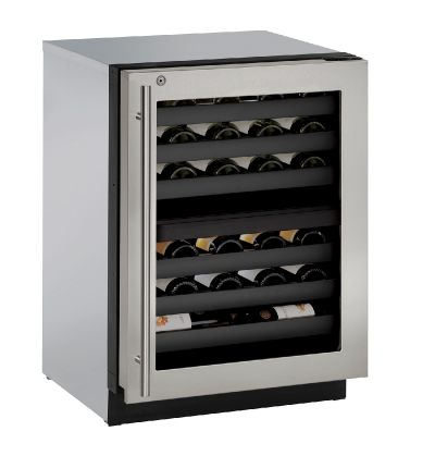 24" U-Line Modular 3000 Series Built-In Wine Cooler - U3024ZWCINT00B