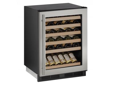 24" U-Line 1000 Series Built-In Wine Cooler - U1224WCS00B