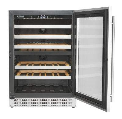 24" Cavavin Counter Depth Wine Cooler with Dual Temperature Zones - V-041WDZ