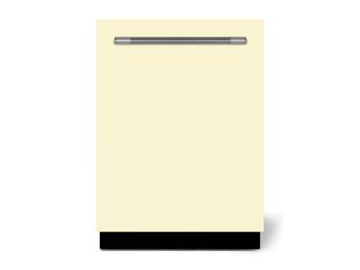 24" AGA Mercury Series Built-In Tall Tub Dishwasher in Ivory - AMCTTDW-IVY