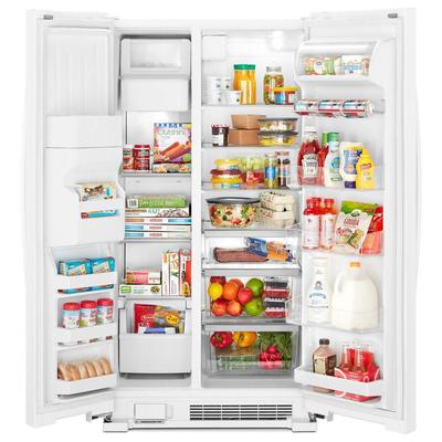 33" Whirlpool 21 Cu. Ft. Side-by-Side Refrigerator - WRS321SDHW