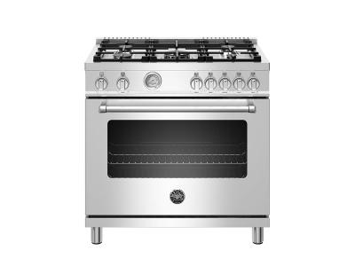 36" Bertazzoni  5 Burners Gas Range  - MAST365GASXE