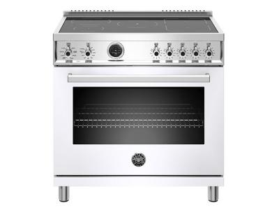 36" Bertazzoni Professional Series Induction Range 5 Heating Zones -PROF365INSBIT